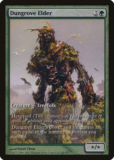 Dungrove Elder (Promos: Game Day and Store Championship) Medium Play Foil