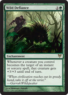Wild Defiance (Avacyn Restored) Medium Play