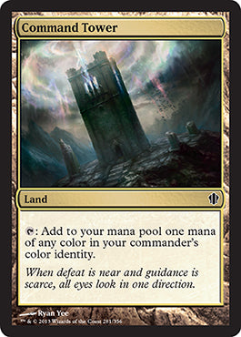 Command Tower (Commander 2013 Edition) Medium Play