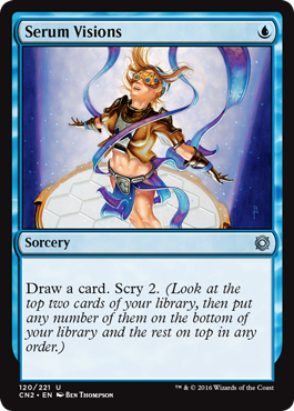 Serum Visions (Conspiracy: Take the Crown) Near Mint Foil