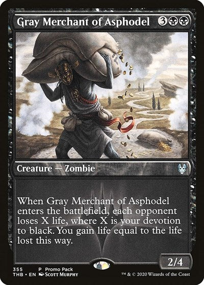 Gray Merchant of Asphodel (Promo Pack: Theros Beyond Death) Light Play Foil