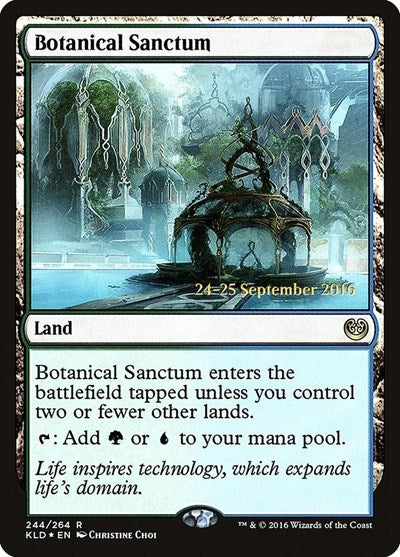 Botanical Sanctum (Promos: Prerelease Cards) Light Play Foil