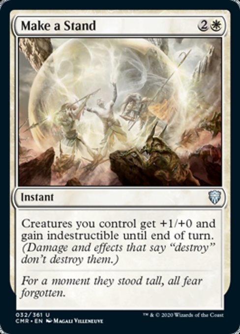 Make a Stand (Commander Legends) Near Mint Foil