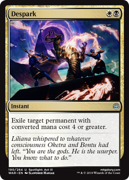 Despark (War of the Spark) Near Mint Foil