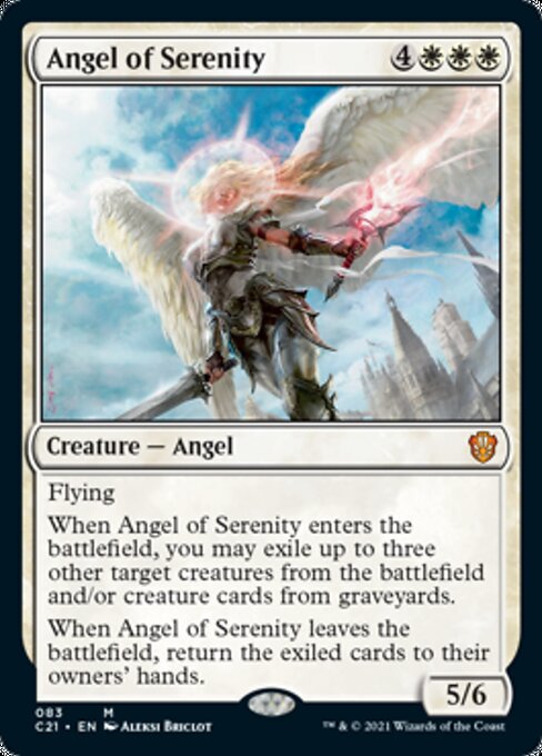 Angel of Serenity (Commander 2021 Strixhaven) Near Mint