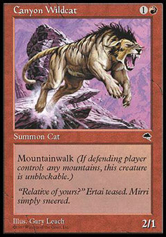 Canyon Wildcat (Tempest) Medium Play