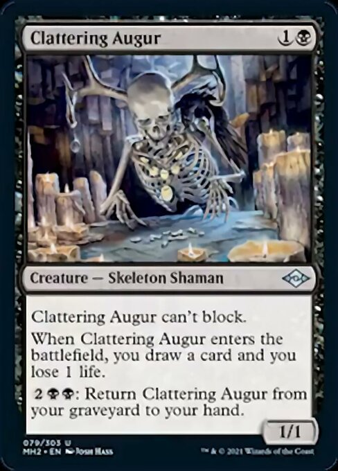 Clattering Augur (Modern Horizons 2) Near Mint Foil
