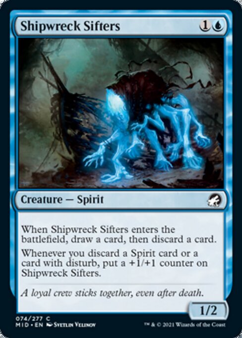 Shipwreck Sifters (Innistrad: Midnight Hunt) Near Mint Foil