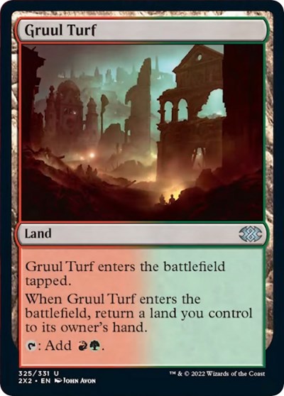 Gruul Turf (Double Masters 2022) Near Mint Foil