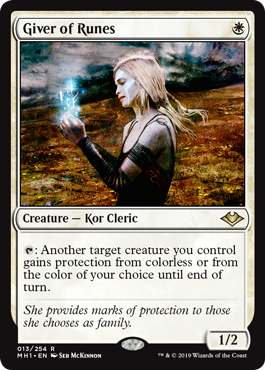 Giver of Runes (Modern Horizons) Medium Play