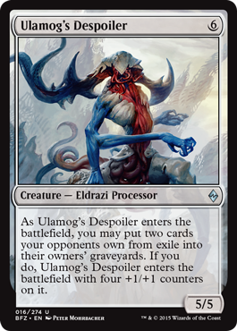 Ulamog's Despoiler (Battle for Zendikar) Medium Play