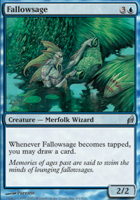 Fallowsage (Lorwyn) Medium Play Foil