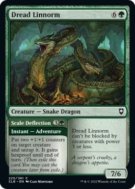 Dread Linnorm (Commander Legends: Battle for Baldur's Gate) Near Mint Foil