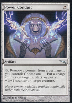 Power Conduit (Mirrodin) Medium Play