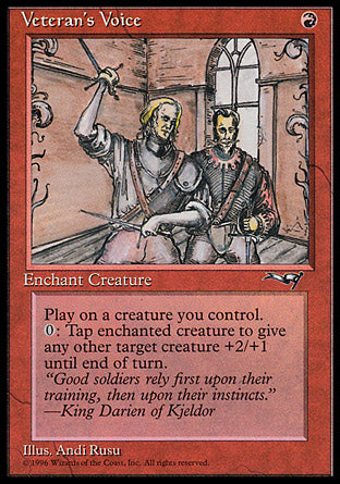 Veteran's Voice (1) (Alliances) Medium Play
