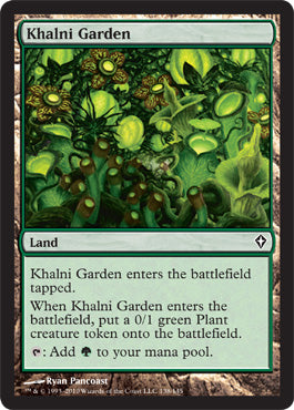 Khalni Garden (Worldwake) Light Play Foil
