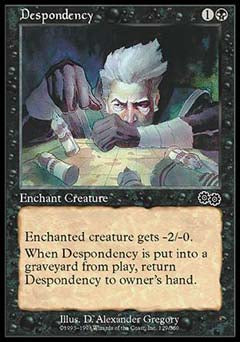 Despondency (Urza's Saga) Light Play