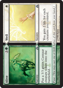 Alive / Well (Dragon's Maze) Near Mint Foil