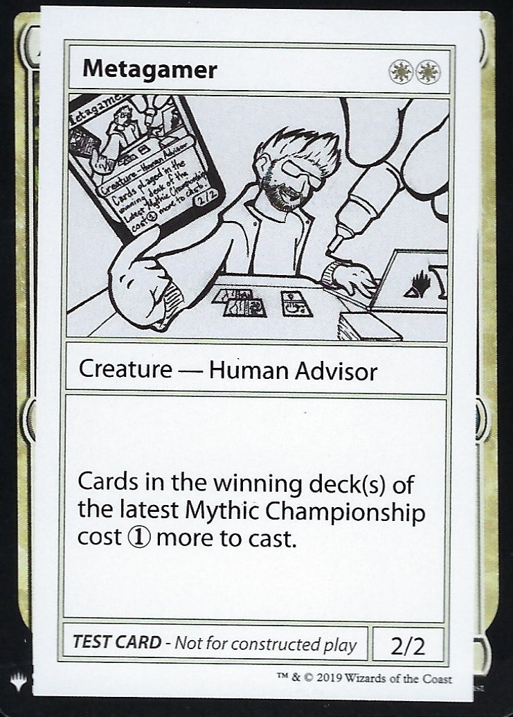 Metagamer (Mystery Booster Test Print) Near Mint