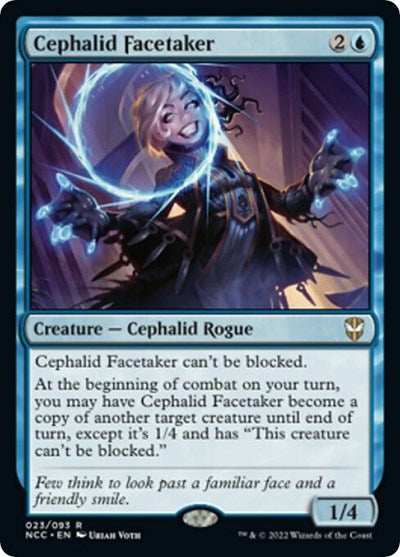 Cephalid Facetaker (Commander: Streets of New Capenna) Near Mint
