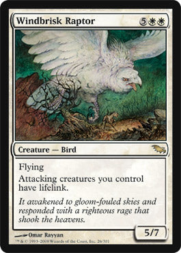 Windbrisk Raptor (Shadowmoor) Light Play