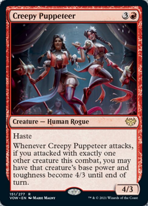 Creepy Puppeteer (Innistrad: Crimson Vow) Medium Play Foil