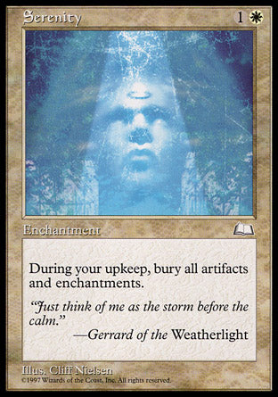 Serenity (Weatherlight) Medium Play