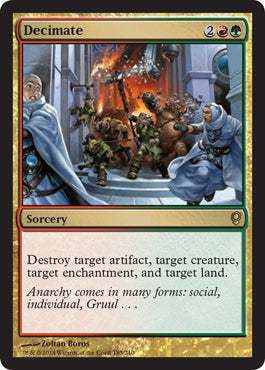 Decimate (Conspiracy) Near Mint