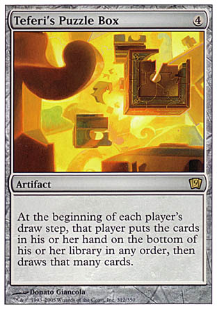 Teferi's Puzzle Box (9th Edition) Medium Play