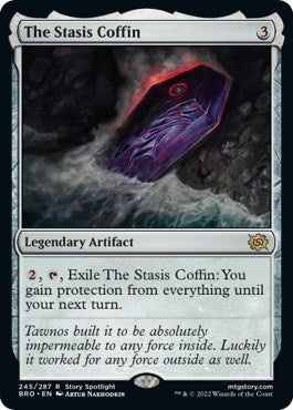 The Stasis Coffin (The Brothers' War) Near Mint Foil
