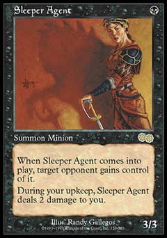 Sleeper Agent (Urza's Saga) Medium Play