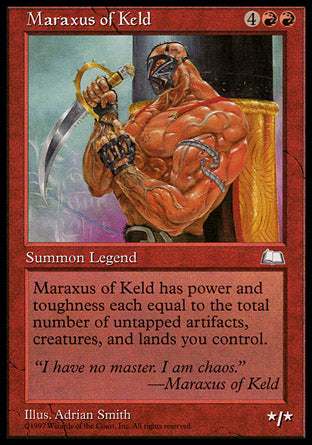 Maraxus of Keld (Weatherlight) Near Mint