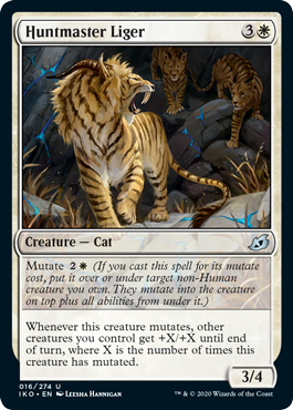 Huntmaster Liger (Ikoria: Lair of Behemoths) Near Mint