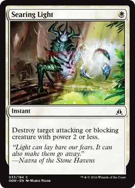 Searing Light (Oath of the Gatewatch) Near Mint