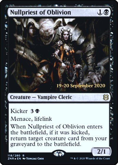 Nullpriest of Oblivion (Promos: Prerelease Cards) Near Mint Foil