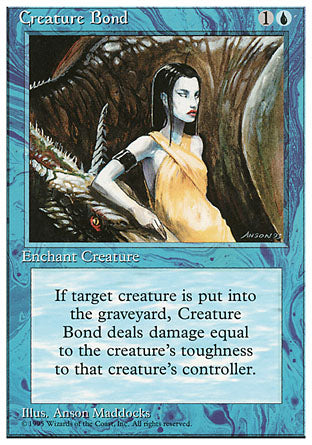 Creature Bond (4th Edition) Medium Play