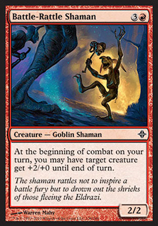 Battle-Rattle Shaman (Rise of the Eldrazi) Near Mint