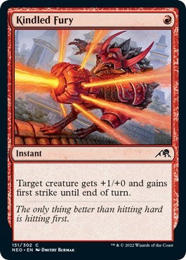Kindled Fury (Kamigawa: Neon Dynasty) Near Mint
