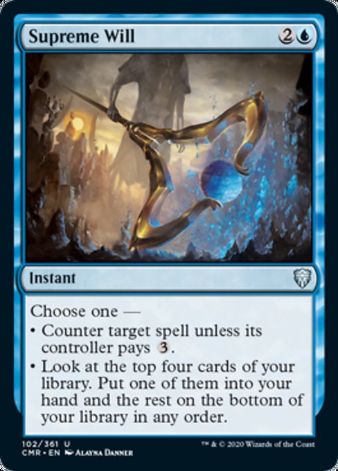 Supreme Will (Commander Legends) Near Mint Foil