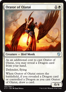 Orator of Ojutai (Commander 2017) Light Play
