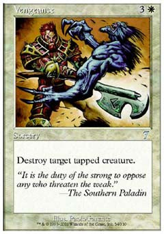 Vengeance (7th Edition) Heavy Play