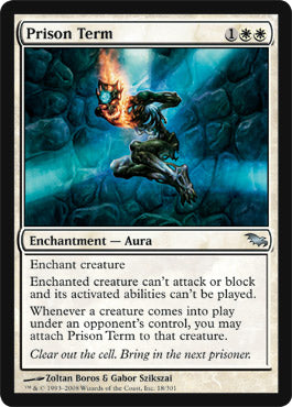 Prison Term (Shadowmoor) Light Play