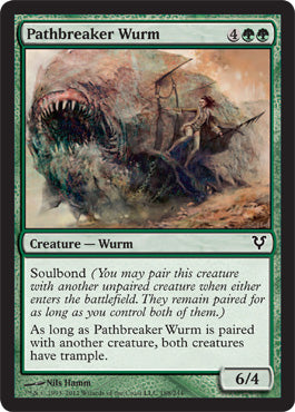 Pathbreaker Wurm (Avacyn Restored) Heavy Play