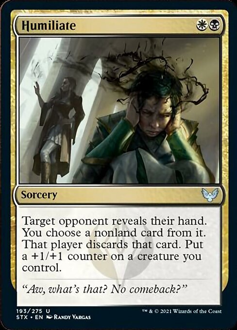 Humiliate (Strixhaven) Light Play