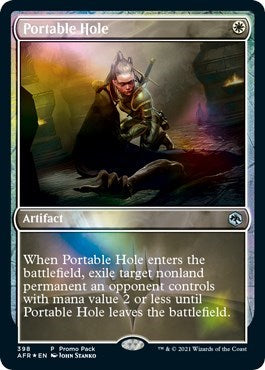 Portable Hole (Promo Pack: Adventures in the Forgotten Realms) Light Play Foil