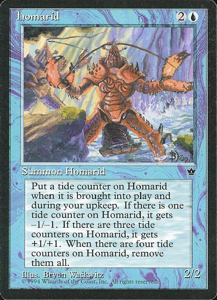 Homarid (4) (Fallen Empires) Light Play