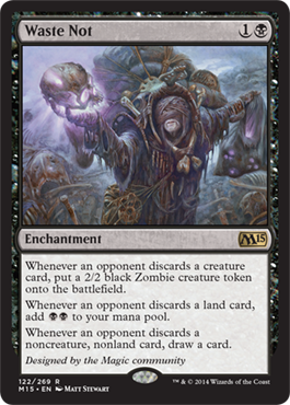 Waste Not (Magic 2015 Core Set) Near Mint