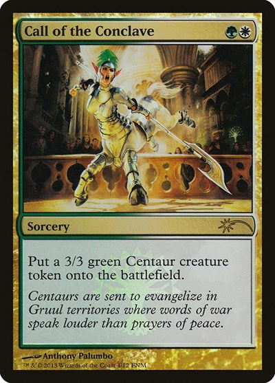 Call of the Conclave (Promos: FNM) Medium Play Foil