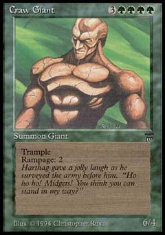 Craw Giant (Legends) Heavy Play