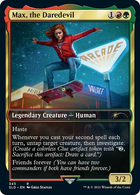 Max, the Daredevil (Secret Lair) Near Mint Foil